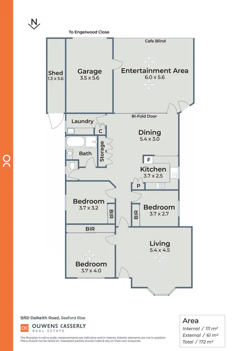 Floorplan of Homely house listing, 9/60 Dalkeith Road, Seaford Rise SA 5169