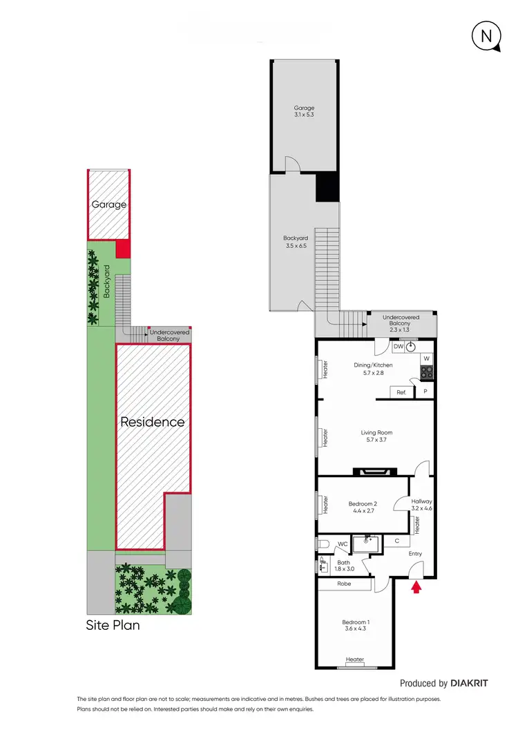 Floorplan of Homely apartment listing, 2/864 High Street, Armadale VIC 3143
