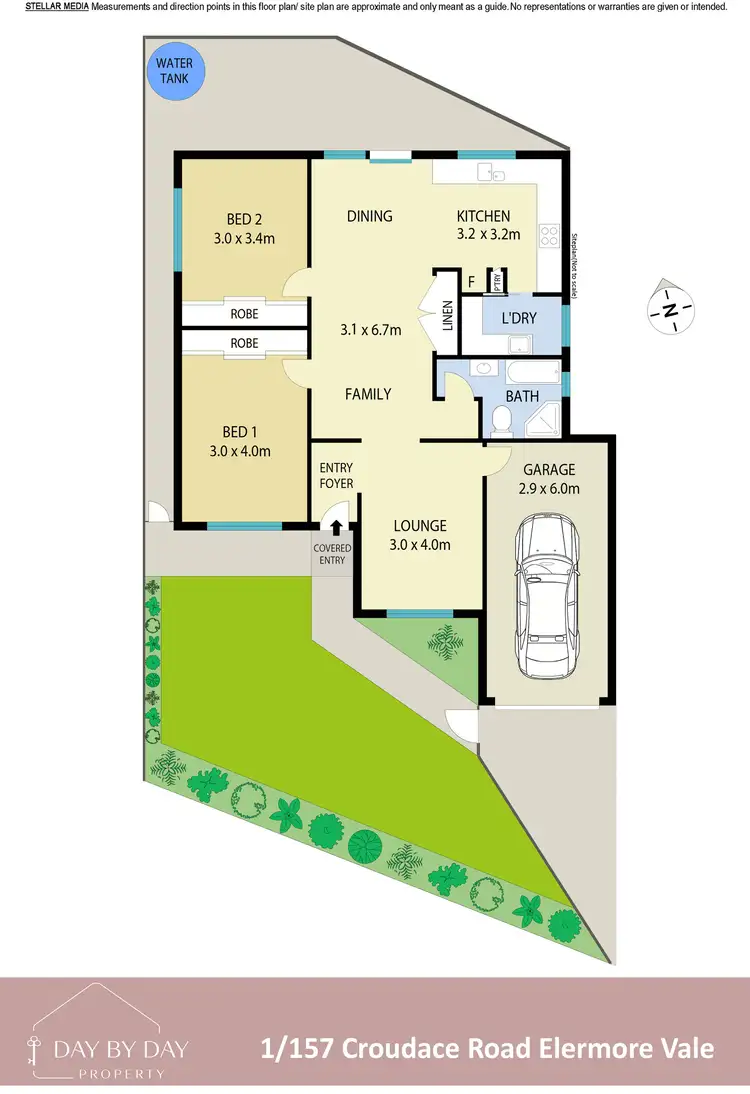Floorplan of Homely house listing, 1/157 Croudace Road, Elermore Vale NSW 2287