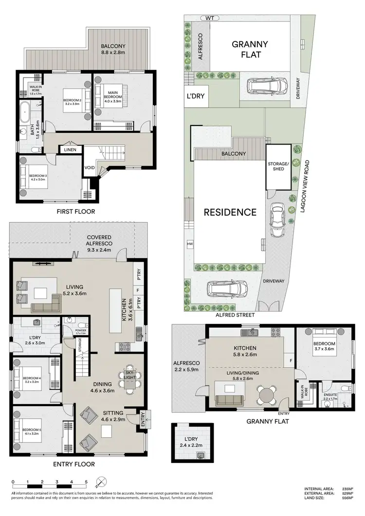 Floorplan of Homely house listing, 223 Alfred Street, Cromer NSW 2099