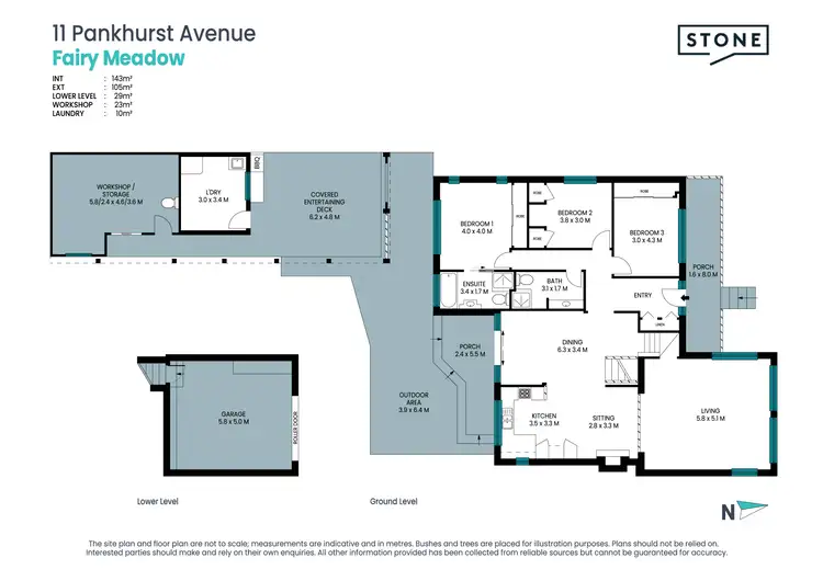 Floorplan of Homely house listing, 11 Pankhurst Avenue, Fairy Meadow NSW 2519