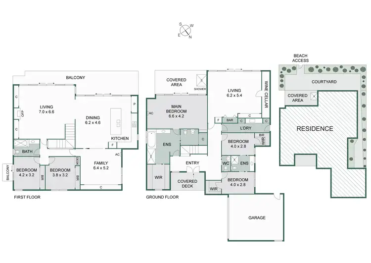 Floorplan of Homely house listing, 7/202 Nepean Highway, Aspendale VIC 3195