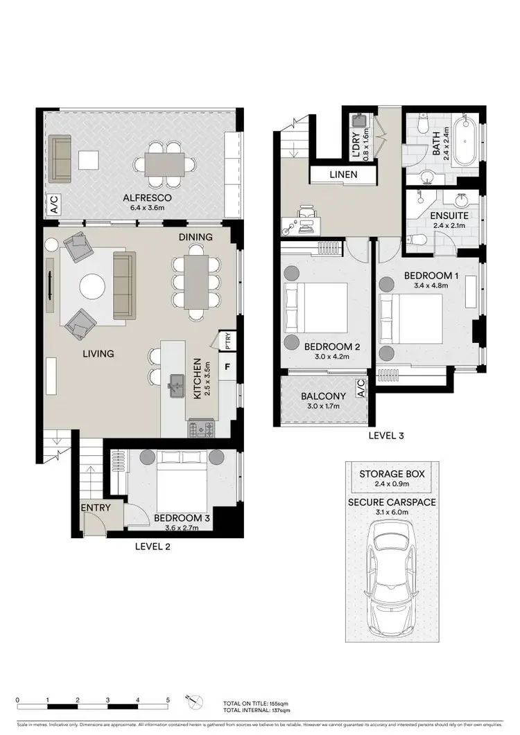 Floorplan of Homely apartment listing, 226/25 Bennelong Parkway, Wentworth Point NSW 2127