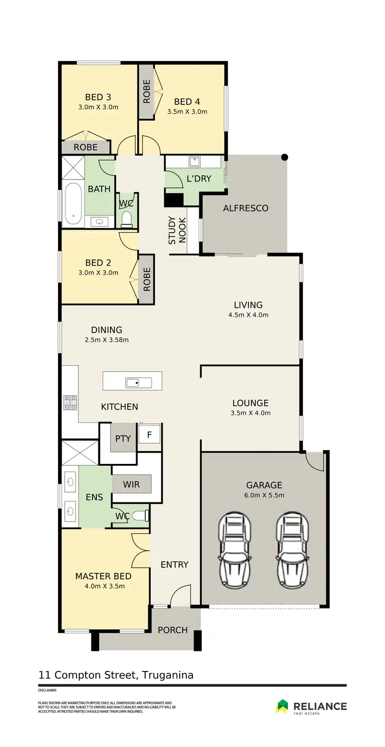 Floorplan of Homely house listing, 11 Compton Street, Truganina VIC 3029