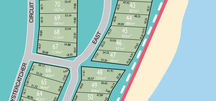 Floorplan of Homely land listing, 53 East Parade, Point Boston SA 5607