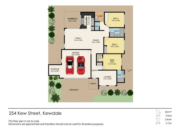 Floorplan of Homely house listing, 254 Kew Street, Kewdale WA 6105