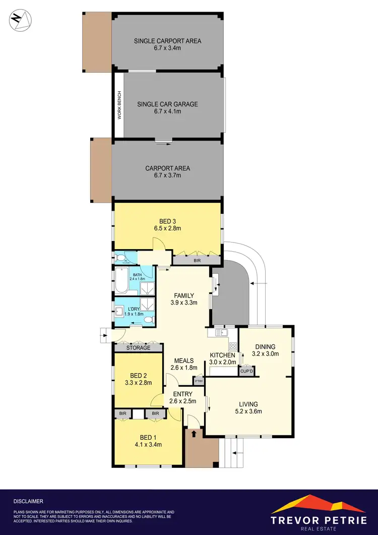 Floorplan of Homely house listing, 102 Brittain Street, Mount Pleasant VIC 3350
