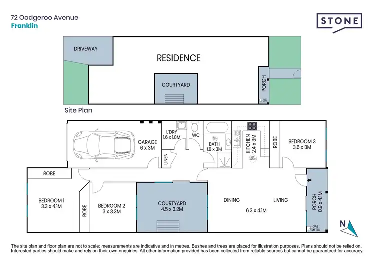 Floorplan of Homely house listing, 72 Oodgeroo Avenue, Franklin ACT 2913