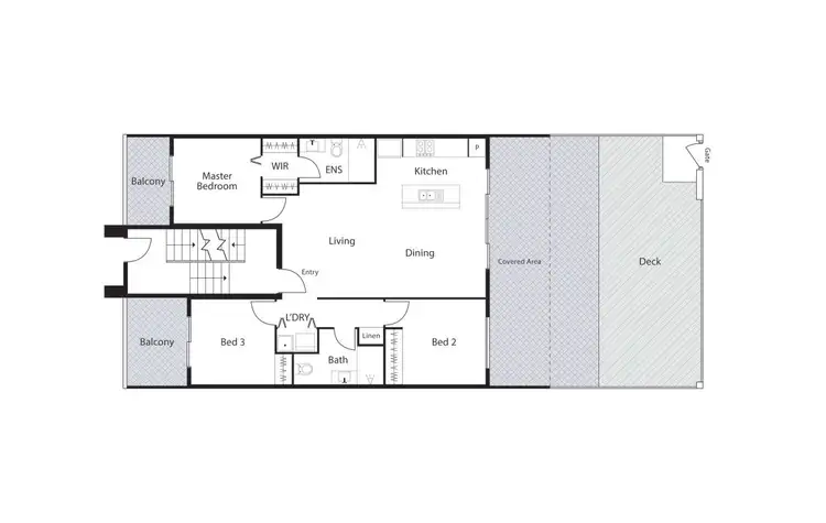 Floorplan of Homely unit listing, 3/55 Jumbuck Crescent, Lawson ACT 2617