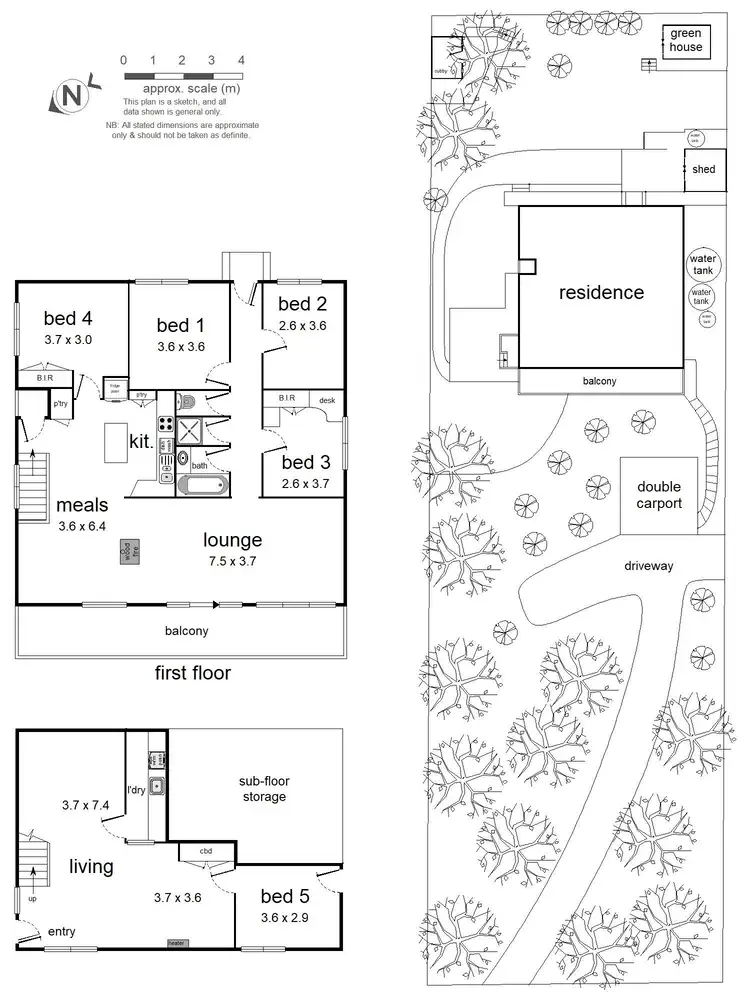 Floorplan of Homely house listing, 8 Johns Road, Selby VIC 3159