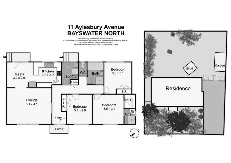 Floorplan of Homely house listing, 11 Aylesbury Avenue, Bayswater North VIC 3153