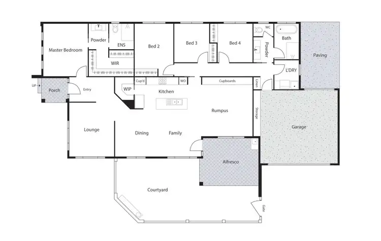 Floorplan of Homely house listing, 24 Catalano Street, Wright ACT 2611