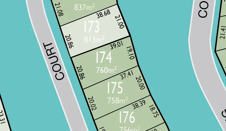 Floorplan of Homely land listing, 13 Tern Court, Point Boston SA 5607