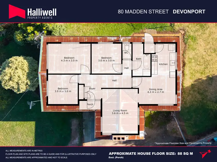 Floorplan of Homely house listing, 80 Madden Street, Devonport TAS 7310