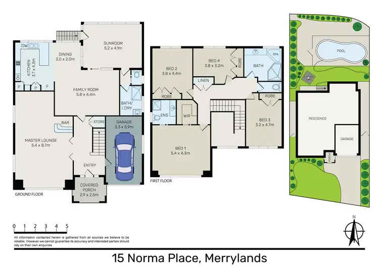 Floorplan of Homely house listing, 15 Norma Place, Merrylands NSW 2160