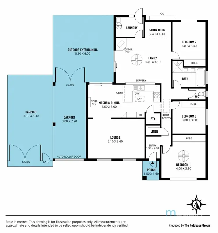 Floorplan of Homely house listing, 21 Carew Street, Reynella East SA 5161