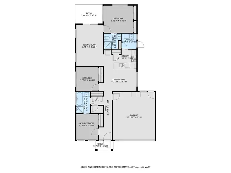 Floorplan of Homely house listing, 32 Brookfields Mews, Lavington NSW 2641