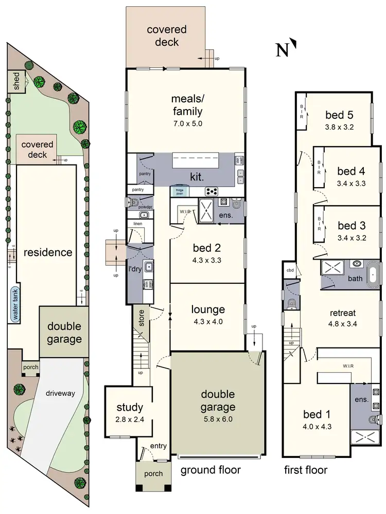 Floorplan of Homely house listing, 121B Maroondah Highway, Croydon VIC 3136