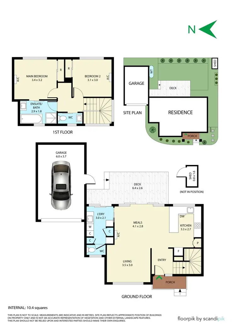 Floorplan of Homely townhouse listing, 2/15 Wattle Road, Bayswater North VIC 3153