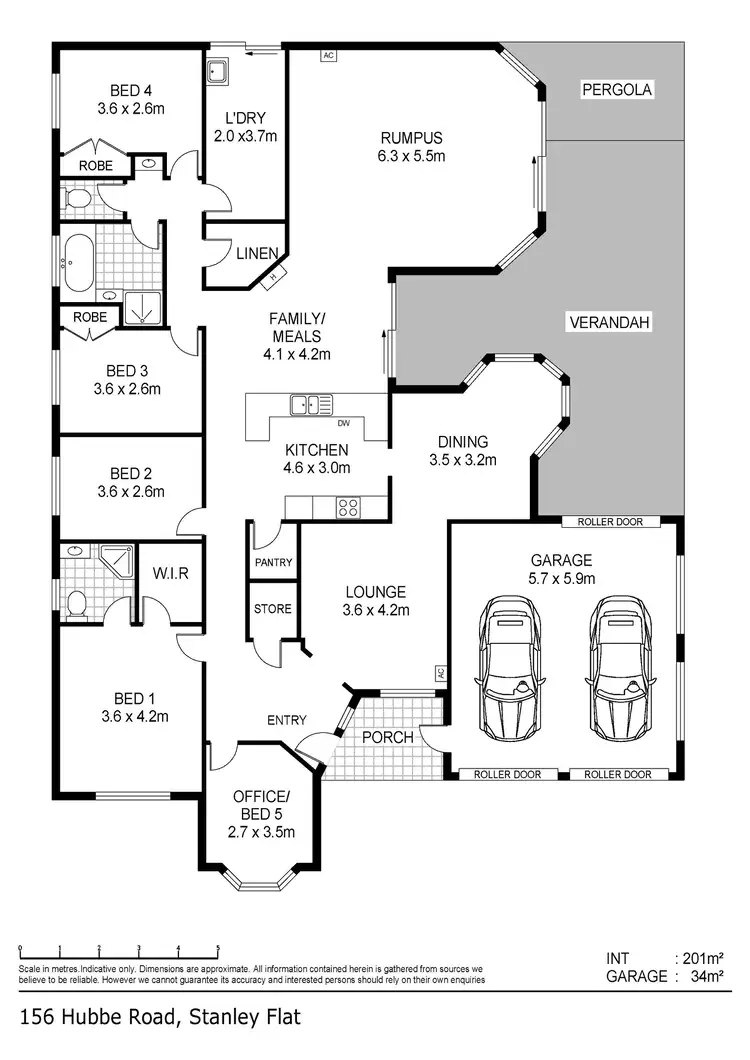 Floorplan of Homely rural property listing, 156 Hubbe Road, Stanley Flat SA 5453