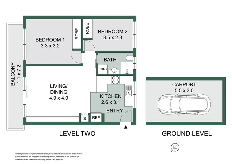 Floorplan of Homely unit listing, 12/103 Pitt Road, North Curl Curl NSW 2099
