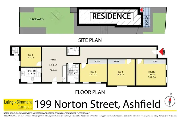 Floorplan of Homely house listing, 199 Norton Street, Ashfield NSW 2131