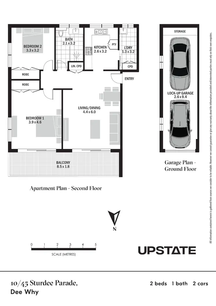 Floorplan of Homely unit listing, 10/45 Sturdee Parade, Dee Why NSW 2099