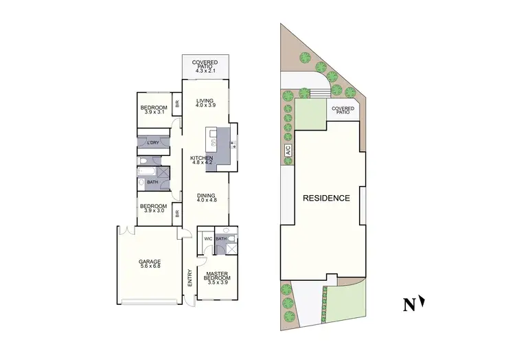 Floorplan of Homely house listing, 1/7 Joffre Street, Croydon VIC 3136