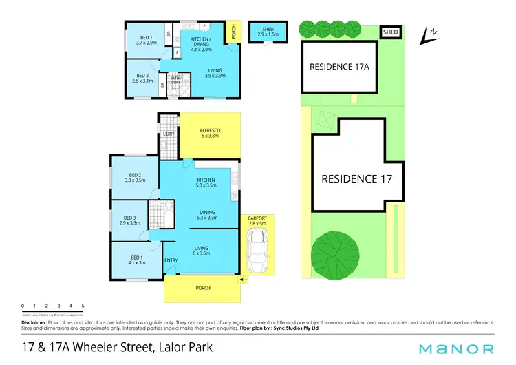 Floorplan of Homely house listing, 17 Wheeler Street, Lalor Park NSW 2147