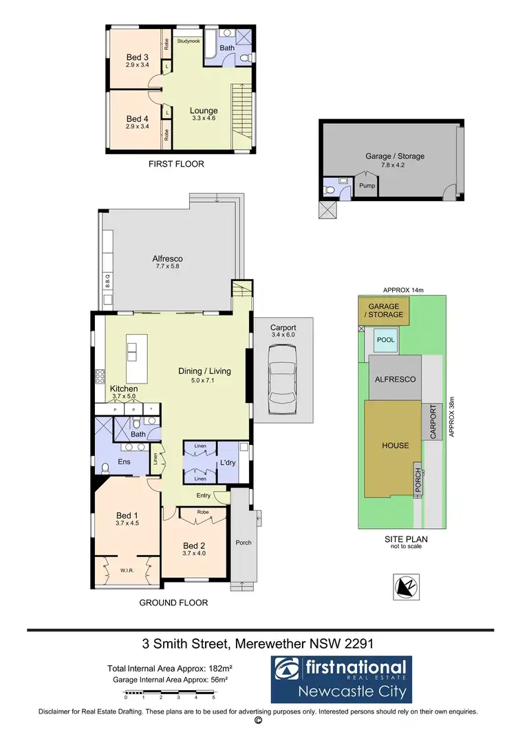 Floorplan of Homely house listing, 3 Smith Street, Hamilton South NSW 2303
