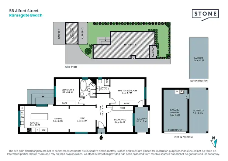 Floorplan of Homely house listing, 58 Alfred Street, Ramsgate Beach NSW 2217