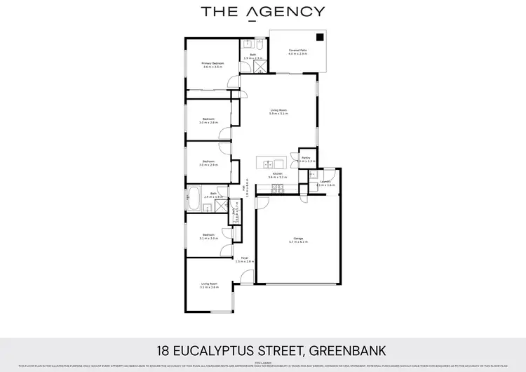Floorplan of Homely house listing, 18 Eucalyptus Street, Greenbank QLD 4124