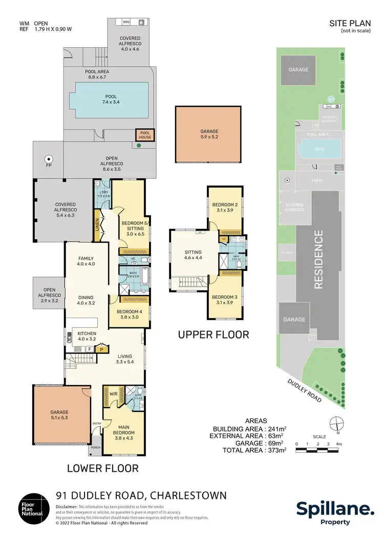 Floorplan of Homely house listing, 91 Dudley Road, Charlestown NSW 2290