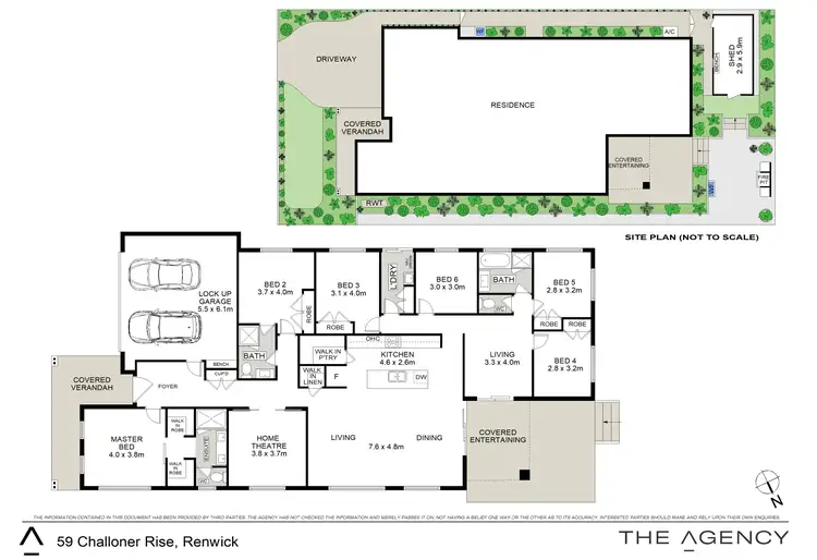 Floorplan of Homely house listing, 59 Challoner Rise, Renwick NSW 2575