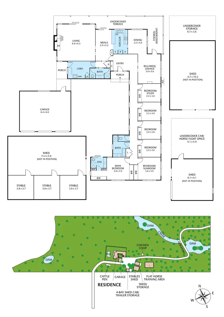 Floorplan of Homely house listing, 1-11 Walker Road, Wonga Park VIC 3115