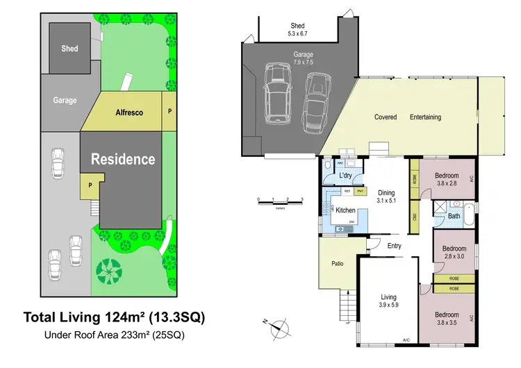 Floorplan of Homely house listing, 287 Princes Way, Drouin VIC 3818