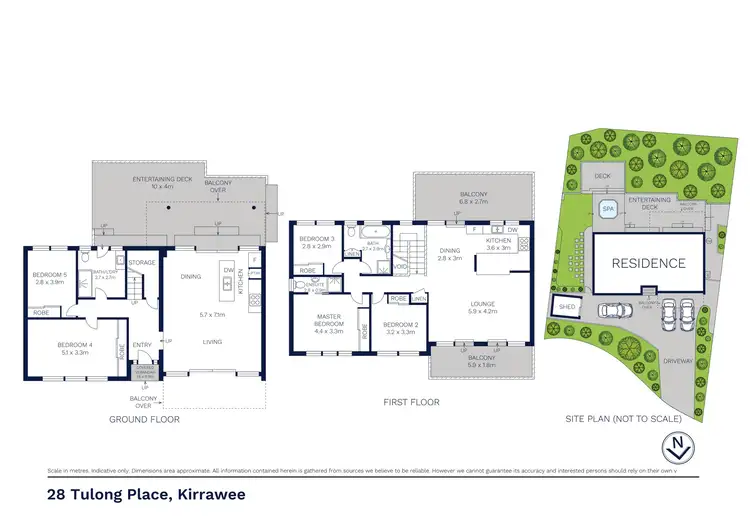 Floorplan of Homely house listing, 28 Tulong Place, Kirrawee NSW 2232