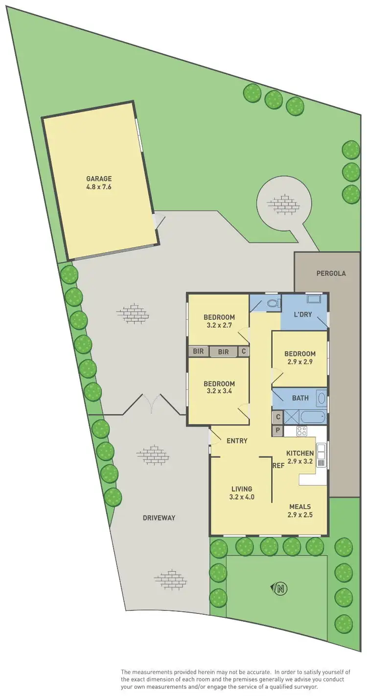 Floorplan of Homely house listing, 56 Tamarind Crescent, Werribee VIC 3030