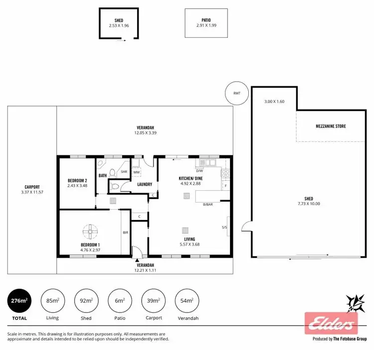 Floorplan of Homely house listing, 54 Scott Street, Kersbrook SA 5231