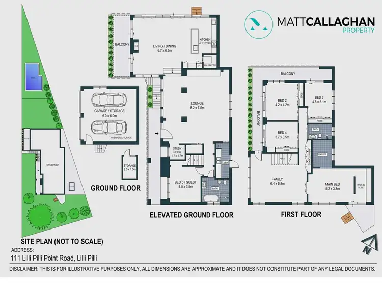 Floorplan of Homely house listing, 111 Lilli Pilli Point Road, Lilli Pilli NSW 2229