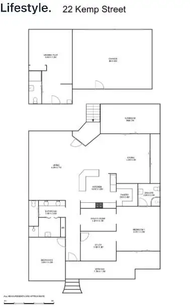 Floorplan of Homely house listing, 22 Kemp Street, Grafton NSW 2460