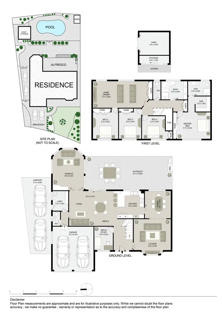 Floorplan of Homely house listing, 66 Sampson Crescent, Acacia Gardens NSW 2763