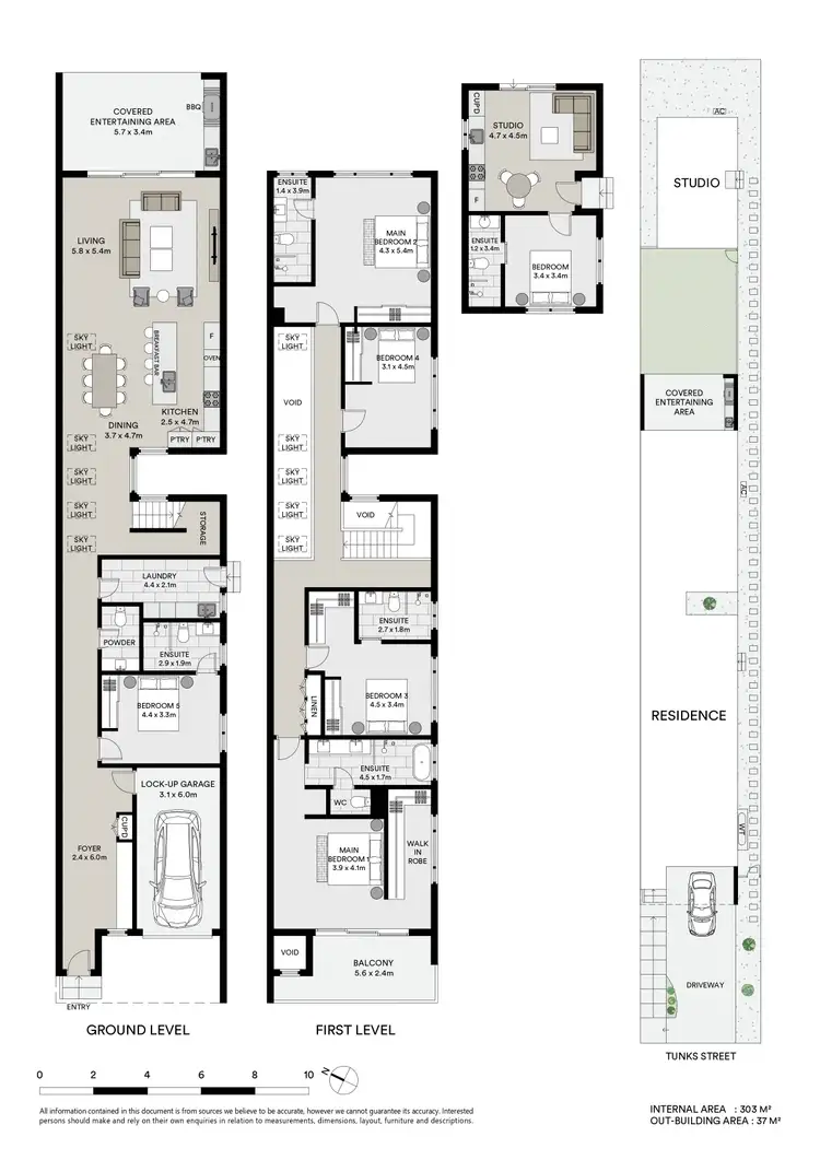 Floorplan of Homely house listing, 14 Tunks Street, Ryde NSW 2112