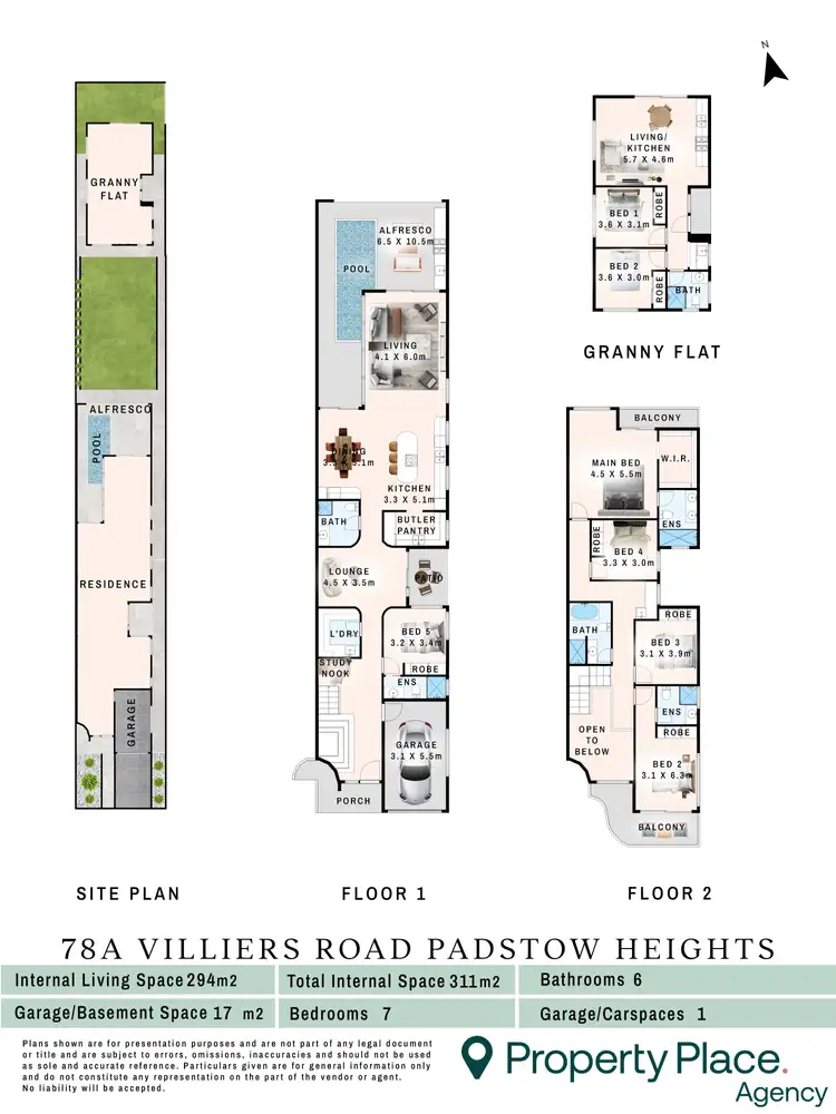 Floorplan of Homely house listing, 78A Villiers Road, Padstow Heights NSW 2211