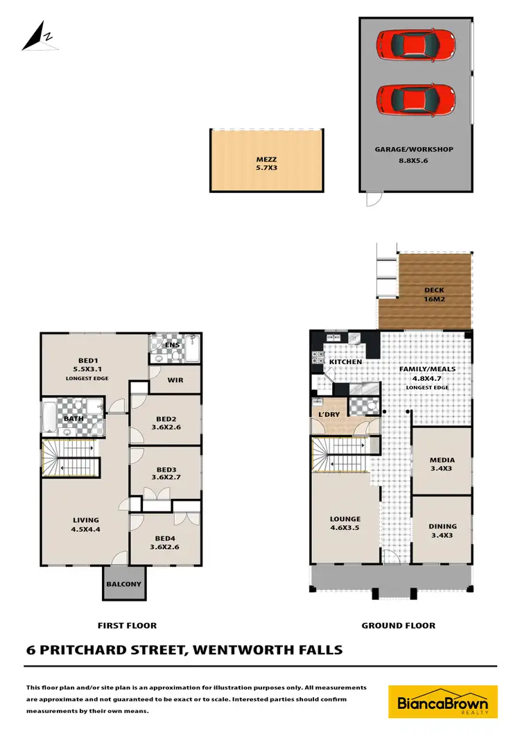 Floorplan of Homely house listing, 6 Pritchard Street, Wentworth Falls NSW 2782