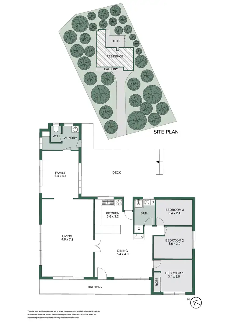 Floorplan of Homely house listing, 27 Cairn Road, Mccrae VIC 3938
