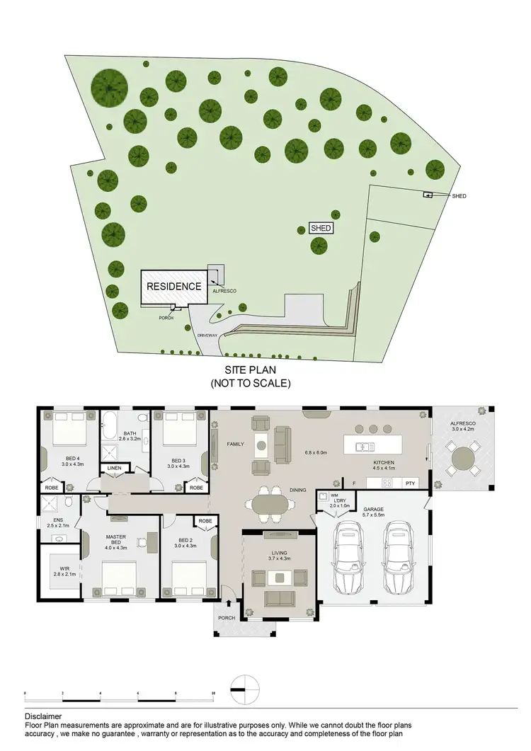 Floorplan of Homely rural property listing, 22 Devine Grove, South Maroota NSW 2756