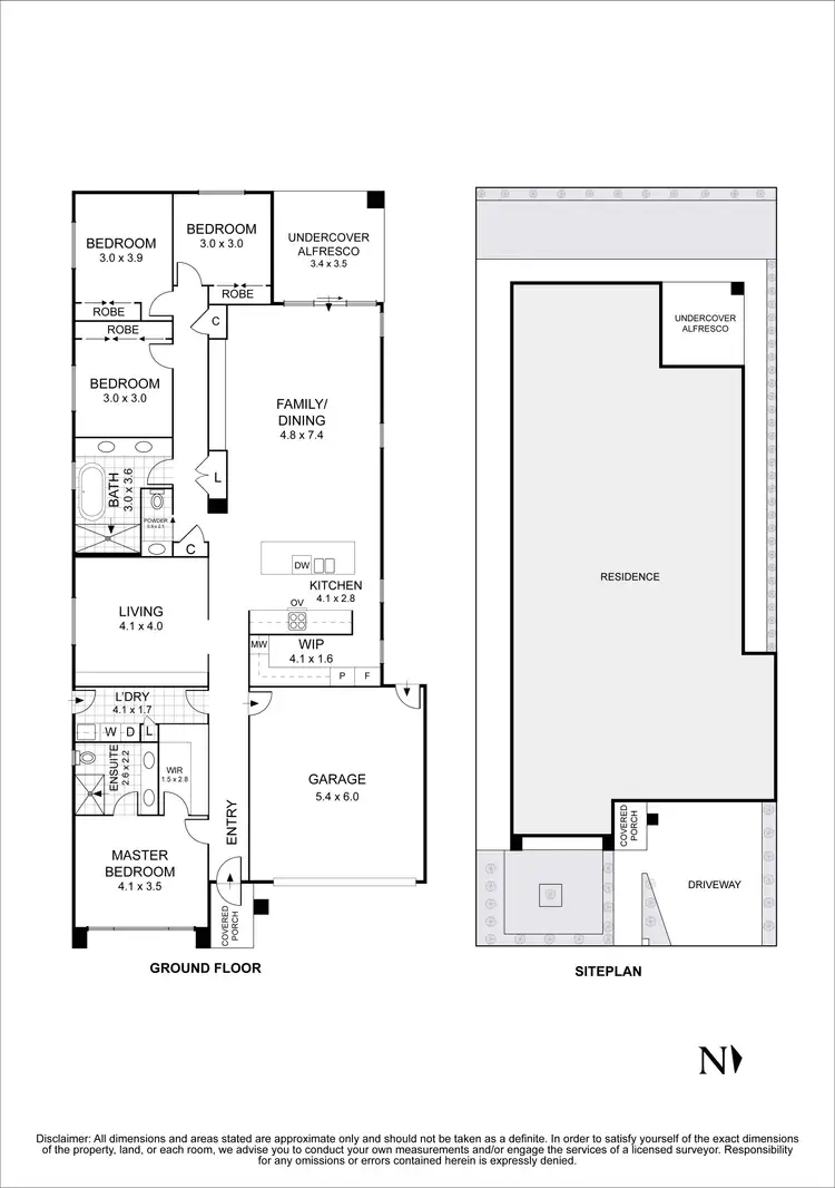 Floorplan of Homely house listing, 21 Dollarbird Drive, Deanside VIC 3336