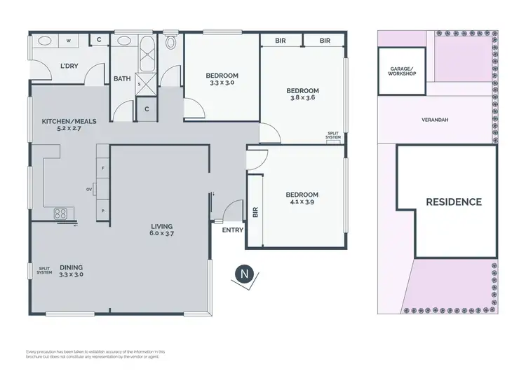 Floorplan of Homely house listing, 23 Barry Road, Thomastown VIC 3074