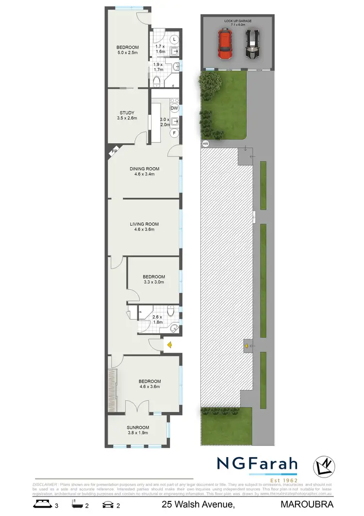 Floorplan of Homely house listing, 25 Walsh Avenue, Maroubra NSW 2035